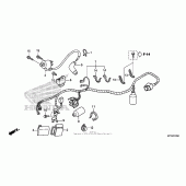 Схема вузла: Електрообладнання для Honda CRF150 CRF150F