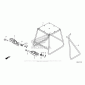 Схема вузла: Stand + Step для Honda CRF150 CRF150RB
