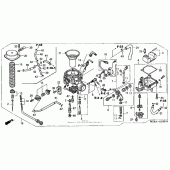 Схема вузла: Карбюратор (04/05) для Honda VT600 Shadow VLX Deluxe