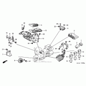 Схема узла: Control unit для Honda GL1800 Gold Wing