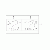 Схема вузла: Pannier stay для Honda CBF1000