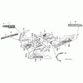 Схема вузла: Наклейки (CBR600FS) для Honda CBR600 CBR600F