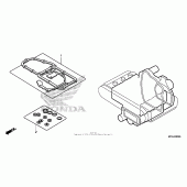 Схема узла: Комплект прокладок В