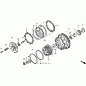 Схема узла: Сцепление для Honda CBR900RR CBR919RR Fireblade