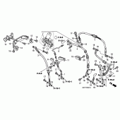 Схема вузла: Delay valve (XL1000VA) для Honda XL1000V Varadero