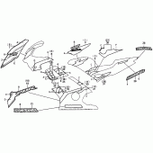 Схема узла: Наклейки для Honda CBR600 CBR600F3