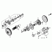 Схема вузла: Primary drive gear для Honda GL1500 F6C