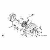 Схема вузла: Генератор для Honda RVT1000R RVT RC51