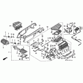 Схема узла: Подножки (GL1500SEP/SER/SES/SET) для Honda GL1500 Gold Wing Special Edition