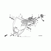 Схема вузла: Фара для Honda CRF250 CRF250X