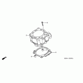 Схема вузла: Циліндр для Honda CRF250 CRF250R