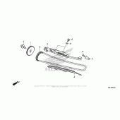 Схема вузла: Ланцюг ГРМ & Натяжник & Заспокоювач для Honda NC700