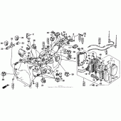 Схема вузла: A / se wire harness для Honda GL1500 Gold Wing Special Edition