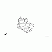 Схема узла: Комплект прокладок для Honda CR250