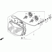 Схема вузла: Фара для Honda ST1100 Pan-European