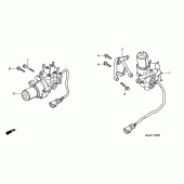 Схема узла: Abs modulator для Honda ST1100 Pan-European