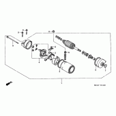 Схема вузла: Стартер електричний для Honda CB900 Hornet