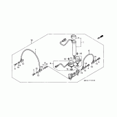 Схема вузла: Air distributor для Honda GL1500 Gold Wing Special Edition