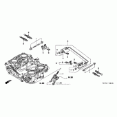 Схема узла: Дроссельная заслонка (comp.) для Honda ST1300 Pan-European