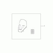 Схема вузла: High windscreen для Honda NSA700 DN-01