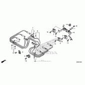 Схема вузла: Котушка запалювання для Honda GL1800 Gold Wing Valkyrie