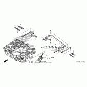 Схема вузла: Throttle body (component parts) для Honda ST1300 Pan-European Police