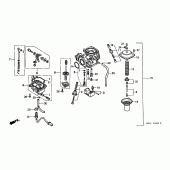 Схема узла: Карбюратор для Honda CMX250 Rebel