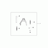 Схема вузла: Mainstand для Honda XL700V Transalp