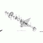 Схема вузла: Balancer для Honda CRF450 CRF450R
