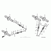 Схема вузла: Шток для Honda VF750 Magna