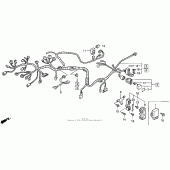Схема вузла: St1100 wire harness для Honda ST1100 Pan-European