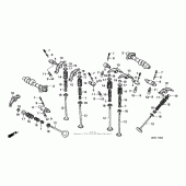 Схема вузла: Шток для Honda VT1100 Shadow Aero