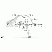 Схема вузла: Підставка для Honda CBR600 CBR600RR