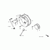 Схема узла: Сцепление cover для Honda CB750 Seven Fifty