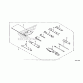 Схема вузла: Інструмент для Honda VT1300 Interstate