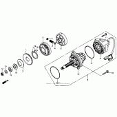 Схема узла: Генератор для Honda ST1100 Pan-European