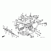 Схема узла: Рама для Honda CMX250 Rebel