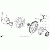 Схема вузла: Pulse generator для Honda VT600 Shadow VLX Deluxe