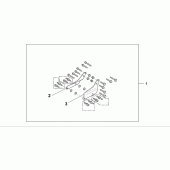Схема вузла: Backrest stay для Honda VT125 Shadow