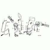 Схема вузла: Switch / cable для Honda CB1300 Super Four