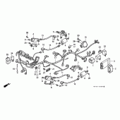 Схема вузла: Електрообладнання (VFR750FL / FM / FN / FP) для Honda VFR750F Interceptor