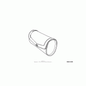 Схема вузла: Leather front pouch (plain) для Honda VTX1800