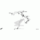 Схема вузла: Pair control valve для Honda VT1300 Stateline