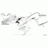 Схема вузла: Mark для Honda CB1000 CB1000R