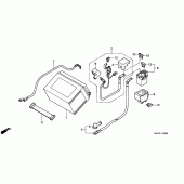 Схема узла: Аккумулятор для Honda CB1100 CB1100SF X11