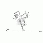 Схема узла: Подставка для Honda VFR1200 VFR