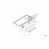 Схема вузла: Інструмент для Honda CRF230 CRF230F