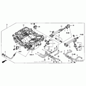 Схема узла: Дроссельная заслонка (assy.) для Honda ST1300 Pan-European