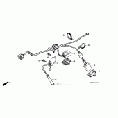 Схема вузла: Електрообладнання для Honda XR400
