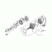 Схема узла: Генератор для Honda ST1100 Pan-European